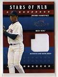 2003 Playoff Prestige Stars of MLB Pedro Martinez Game Used Jersey Baseball Card Only 150 Made