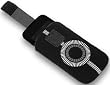YAYAGO Silver Ball Etui Tasche f�r Ihr Huawei Ideos X3 inkl. dem Original YAYAGO Clean-Pad