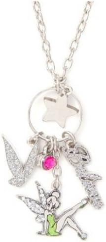 Pendant Necklace - Tinker Bell Charms