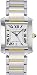 NEW CARTIER TANK FRANCAISE LARGE GOLD & STEEL WATCH W51005Q4