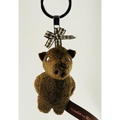 Rosalie und Tr�ffel: Tr�ffel Schl�sselanh�nger aus Pl�sch, ca. cm mit Metall-Schl�sselring