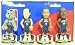 New Jersey Nets Road Jersey Mini Bobble Head Set (Quantity of 2)