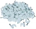 Cable-Clip White RG6 (100 pieces per bag)