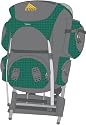 Kelty Yukon 2900 External Frame (Evergreen/Charcoal)