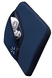 Case Logic PLS-9 Mini Laptop Sleeve for 7-Inch to 10-Inch Laptops (Blue)