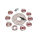 Milescraft 1211 Base Plate Metal-Nose Bushing Set for Routers