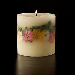 Rosy Rings Bergamot & Garden Mint Botanical Candle 4.25" x 4"
