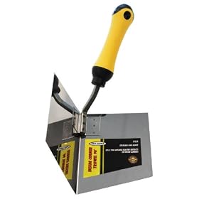 KR Tools 77038 Pro Series Stainless Steel Drywall Inside Corner Trowel by KR Tools