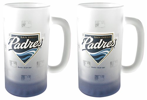 San Diego Padres Frosted Mug (16-Ounce, Set of 2)