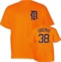 Jeremy Bonderman Orange Majestic Name and Number Detroit Tigers T-Shirt
