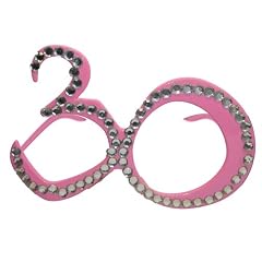 Brille 30. Gerburtstag, Jubil�um, Scherzartikel, Gagbrille