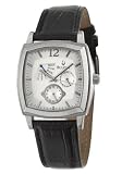 Bulova Men's 96C35 Multifunction Black Leather Strap Watch
