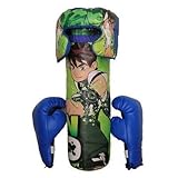 WS Children Kids Boxing Set Kit Punching Bag (Colours And Cartoon Characters May Vary)