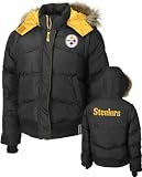 Pittsburgh Steelers Mens Suede Jacket, X-Large