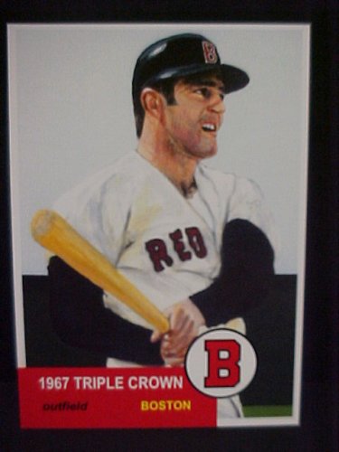 Carl Yastrzemski Boston Red Sox 1952 Topps Style Baseball Card Gem Mint