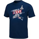 New England Patriots Super Bowl XLVI On Our Way T-Shirt