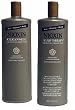 Nioxin for Medium Coarse Hair System 8 Shampoo and Conditioner Liter Duo Set (33.8 oz)