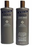 Nioxin for Medium Coarse Hair System 8 Shampoo and Conditioner Liter Set (33.8 oz each)
