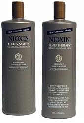 Nioxin for Medium Coarse Hair System 8 Shampoo and Conditioner Liter Duo Set (33.8 oz)
