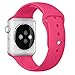 Apple Watch Band, Creazy® Sports Silicone Bracelet Strap Band for 38mm Apple Watch ,Hot Pink