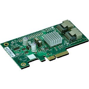 Supermicro Add-on Card AOC-SASLP-MV8 - Storage controller - 8 Channel - SATA-300 / SAS - 300 MBps - PCI Express x4