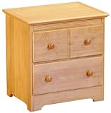 Atlantic Furniture Windsor 2 Drawer Night Stand