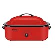 Nesco 4818-12 18-Quart Roaster Oven With Porcelain Cookwell - Red