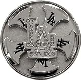 Mens LA DODGERS SPINNER Punk Rock Metal Belt Buckle