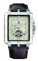 Tommy Hilfiger Men's Automatic Skeleton Dial Silver-Tone Watch #1790670