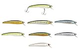 Nano Minnow 2 5/32oz - White Satin - Matzuo America NM5-WTSAT, Fishing Lures & Lure Kits
