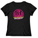 T-Shirt Woman Black  Trinidadian Girls Are Hot !!!  Trinidad And Tobago Country