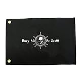 Outdoor Living : Marine Grade Pirate Flag - Bury Me At Sea