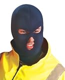 Ski Mask Full-Face Knitted Cap - Navy One Size