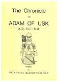 The chronicle of Adam of Usk A.D. 1377-1421