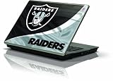 Skinit Protective Skin (Fits Latest Generic 10" Laptop/Netbook/Notebook); NFL Oakland Raiders Logo