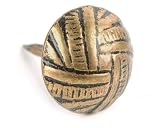 Antique Brass Round Tacks-100