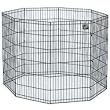 Black E-Coat Pet Exercise Pen - 48in