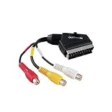 Hama 3 Phono (RCA) socket to SCART adapter