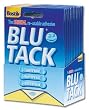 Bostik Blu-tack Mastic Adhesive Non-toxic Handy Pack Ref 801103 [Pack 12]