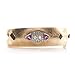 Vintage 14K 1.8 Carat Diamond Amethyst Bracelet title=