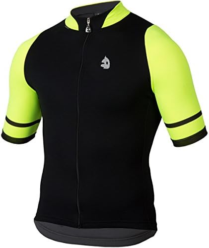 Etxeondo Konbi Jersey - Short-Sleeve - Men's Black/Fluor, XXL - Men's