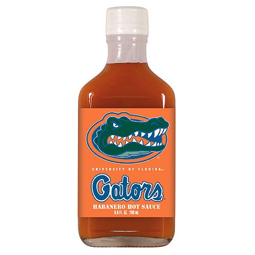 Florida Gators NCAA Hot Sauce - 6.6oz flask by Hot Sauce Harry