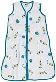Pinzon Baby By aden + anais Cotton Muslin Winter Warmth Sleeping Bag, Rocket Man, Small