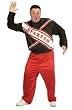 Plus Size Male Spartan Cheerleader Costume - Mens Full