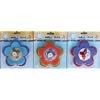 3 Colorful Flower-Shaped Wall Pegs