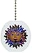 Talavera Sun Solid Ceramic Fan Pull