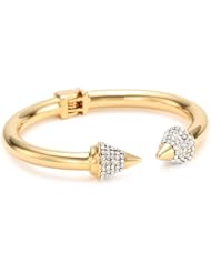 Vita Fede Titan Gold with Clear Crystal Bracelet