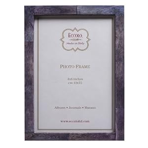 Gray Horn Frame, 4x6"