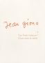 Jean Giono : Volume 9,