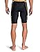 SKINS A200 Men's Compression Half Tights, Small, Black/Yellow